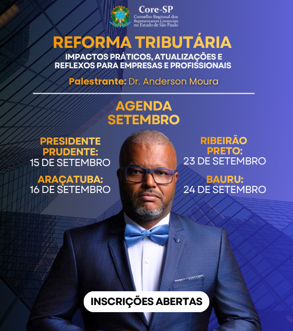 Core-SP | Conselho Regional dos Representantes Comercias do Estado de São Paulo
